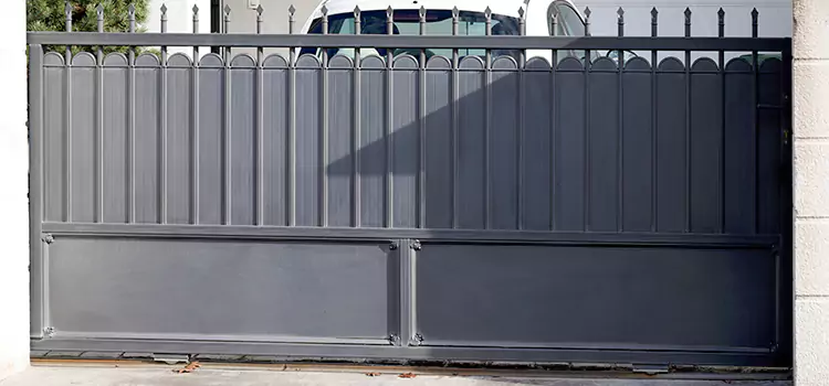 Metal Driveway Gate Installation Wellesley